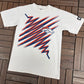 Denver Broncos Graphic Tee | Size Small | Vintage 1990s Starter NFL Football White T-Shirt |