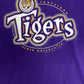 Louisiana State University Tigers Graphic Tee | Size Medium | Vintage 1990s College Purple T-Shirt |