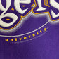 Louisiana State University Tigers Graphic Tee | Size Medium | Vintage 1990s College Purple T-Shirt |