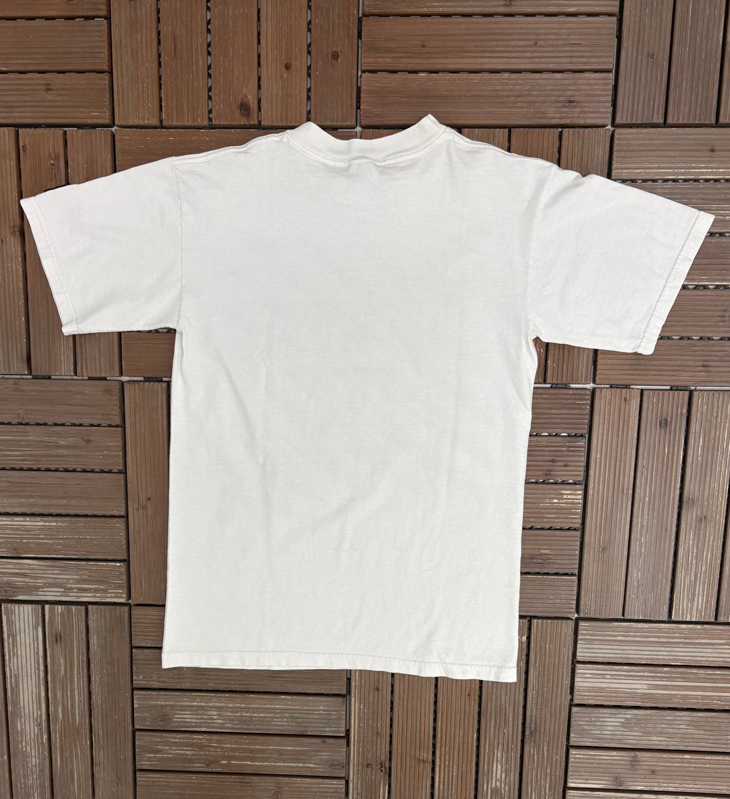 Denver Broncos Graphic Tee | Size Small | Vintage 1990s Starter NFL Football White T-Shirt |
