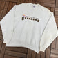 Pittsburgh Steelers 2001 AFC Central Champions Graphic Crewneck | Size Large | Vintage 2000s Football White Sweater |