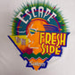 Salem Cigarettes Fresh Wrap Graphic Tee | Size X-Large | Vintage 1990s Promotional White T-Shirt |