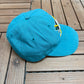 Anaheim Mighty Ducks Graphic Hat | Snap Back | Vintage 2000s NHL Hockey Green Cap |