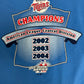 Minnesota Twins AL Central Division Champions Graphic Tee | Size Large | Vintage 2000s MLB Baseball Blue T-Shirt |