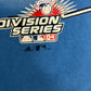 Minnesota Twins AL Central Division Champions Graphic Tee | Size Large | Vintage 2000s MLB Baseball Blue T-Shirt |