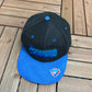 Toronto Blue Jays Graphic Hat | Snap Back | Vintage 1990s MLB Baseball Black Cap |