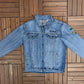 Ed Sheeran Divide World Tour Denim Jacket | Size XX-Large  | Modern Music Tour Blue Jean Jacket |