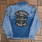 Ed Sheeran Divide World Tour Denim Jacket | Size XX-Large  | Modern Music Tour Blue Jean Jacket |