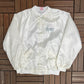 Frasure Specialty Advertising Graphic Varsity Jacket | Size X-Large | Vintage 1990s White Varsity Bomber Coat |