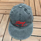 Sting We Mix, You Mingle! Graphic Hat | Metal Clasp | Vintage 1990s Alcohol Promotional Grey Cap |