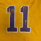 Minnesota Vikings Daunte Culpepper Football Jersey | Size Large | Vintage 2000s Yellow NFL Football Jersey |