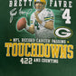 Green Bay Packers Brett Favre Graphic Tee | Size X-Large | Vintage 2000s NFL Football Green T-Shirt |