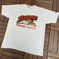 Buffalo Bisons Graphic Tee | Size X-Large | Vintage 1990s MiLB Baseball White T-Shirt |