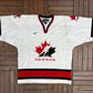 Team Canada Nike Hockey Jersey | Size X-Large | Vintage 1990s White Nike Hockey Jersey |