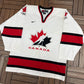 Team Canada Nike Hockey Jersey | Size X-Large | Vintage 1990s White Nike Hockey Jersey |