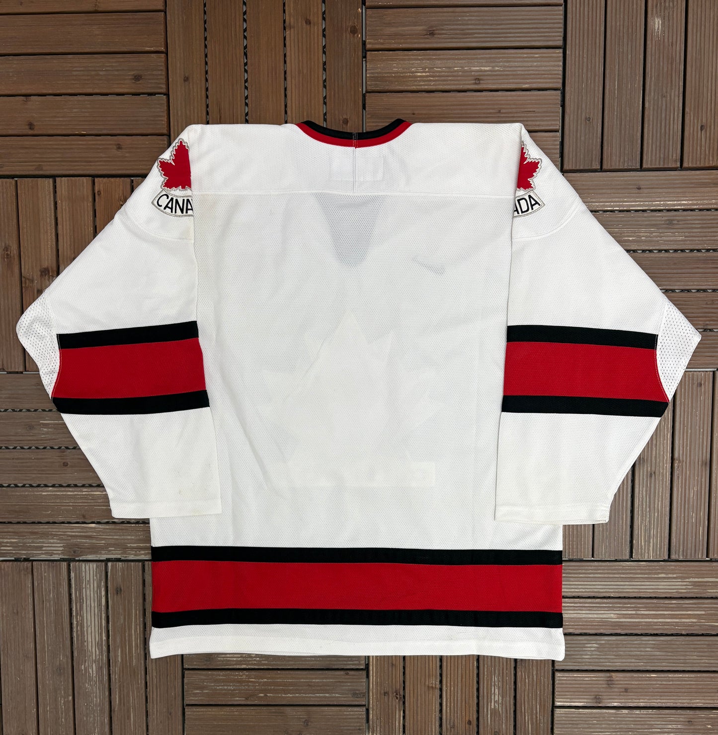 Team Canada Nike Hockey Jersey | Size X-Large | Vintage 1990s White Nike Hockey Jersey |