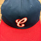 Chicago White Sox Cursive C Stitched Hat | Snap Back | Vintage 1980s MLB Baseball Blue Cap |