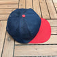 Chicago White Sox Cursive C Stitched Hat | Snap Back | Vintage 1980s MLB Baseball Blue Cap |