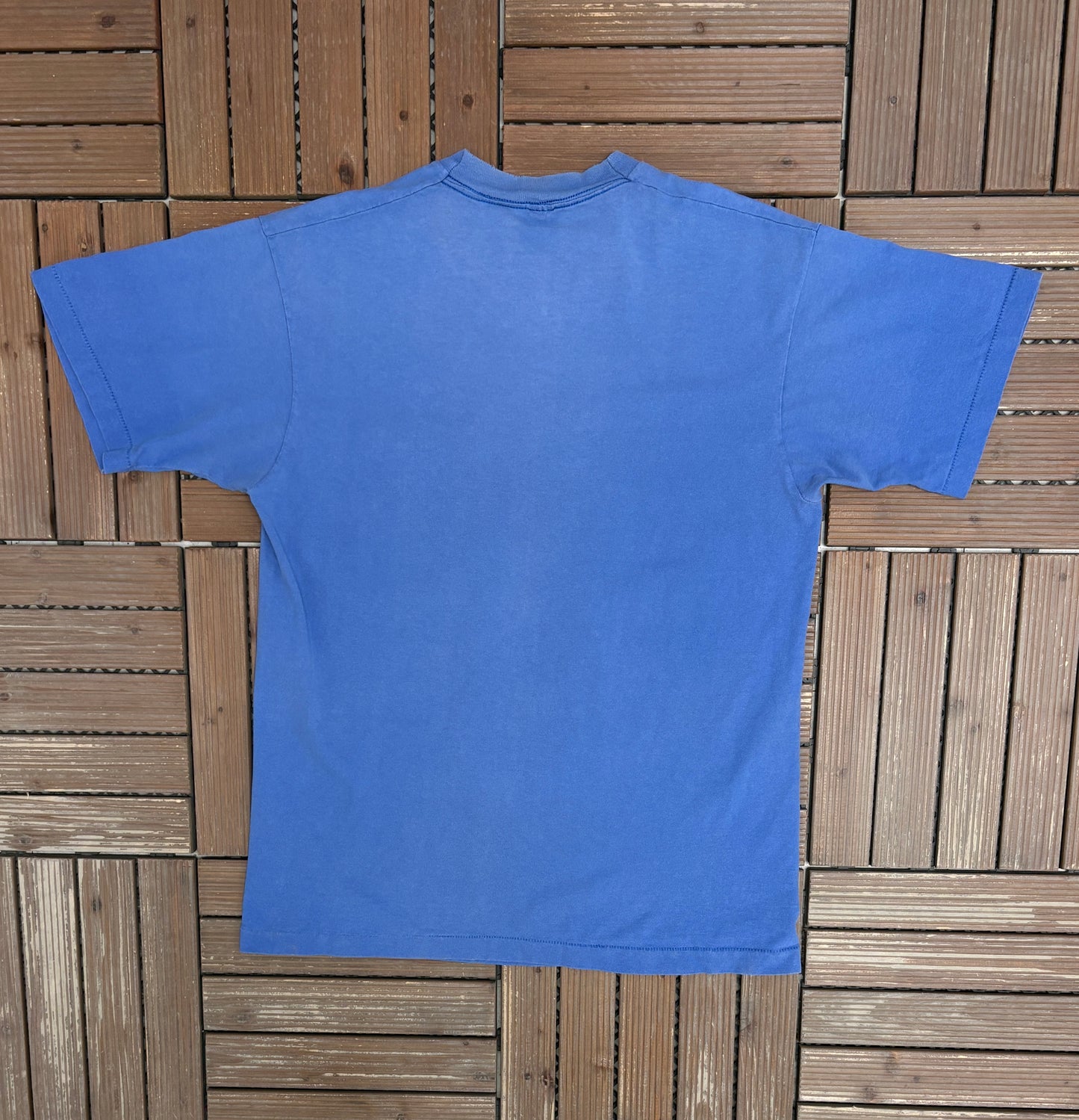 Cruisin' American Style Graphic Tee | Size Large | Vintage 1990s Promotional Blue T-Shirt |