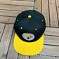 Pittsburgh Steelers Embroidered Graphic Hat | Snap Back | Vintage 2000s NFL Football Black Cap |