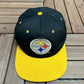 Pittsburgh Steelers Embroidered Graphic Hat | Snap Back | Vintage 2000s NFL Football Black Cap |