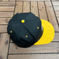 Pittsburgh Steelers Embroidered Graphic Hat | Snap Back | Vintage 2000s NFL Football Black Cap |