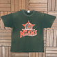 Miami Hurricanes Graphic Tee | Size X-Large | Vintage 1990s College Green T-Shirt |