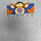 Tigger Graphic Tee | Size X-Large | Vintage 1990s Cartoon Grey T-Shirt |