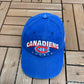 Montreal Canadiens Hockey Graphic Hat | Snap Back | Vintage 1990s NHL Hockey Blue Cap |