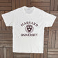 Harvard University Graphic Tee | Size Large | Vintage 1990s College White T-Shirt |
