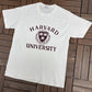 Harvard University Graphic Tee | Size Large | Vintage 1990s College White T-Shirt |