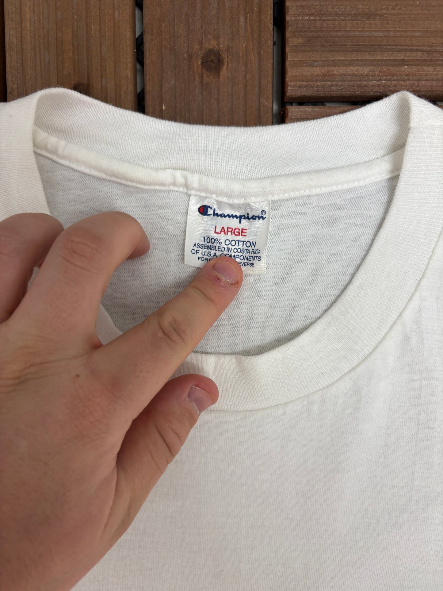Harvard University Graphic Tee | Size Large | Vintage 1990s College White T-Shirt |