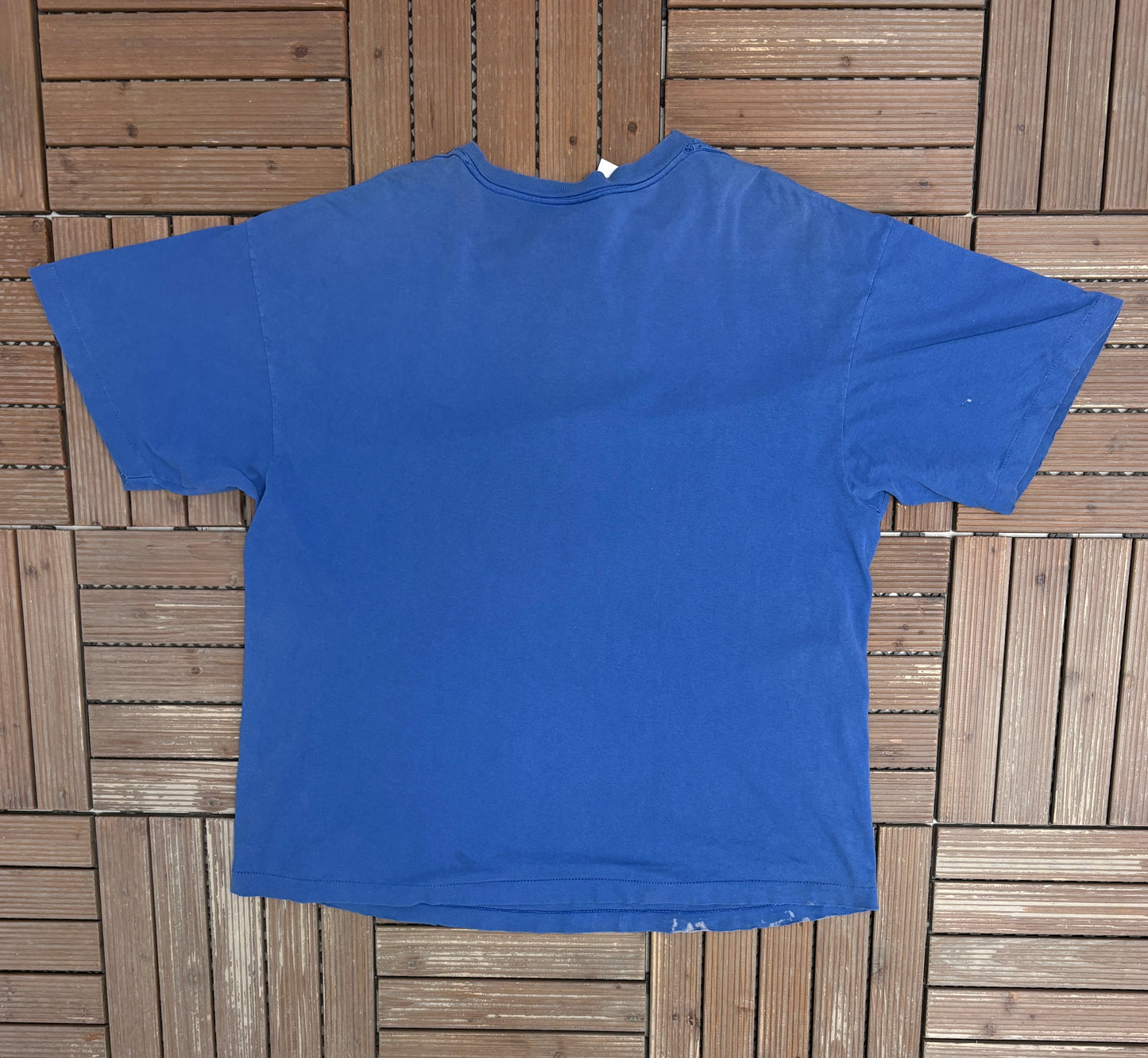 Chicago Cubs Wild Card 1998 Graphic Tee | Size XX-Large | Vintage 1990s MLB Baseball Blue T-Shirt |