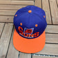 Phoenix Suns Embroidered Graphic Hat | Snap Back | Vintage 1990s NBA Basketball Purple Cap |