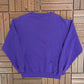 Minnesota Vikings Graphic Crewneck | Size Large | Vintage 1990s NFL Football Purple Sweater |