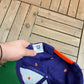 Phoenix Suns Embroidered Graphic Hat | Snap Back | Vintage 1990s NBA Basketball Purple Cap |