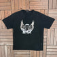 Guinness Brewed In Ireland Graphic Tee | Size Large | Vintage 2000s Beer Promotional Black T-Shirt |