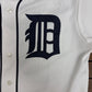 Detroit Tigers Miguel Cabrera Graphic Jersey | Size Medium | Vintage 2000s MLB Baseball White Jersey |