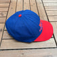 New York Giants Graphic Hat | Snap Back | Vintage 1990s NFL Football Blue Cap |