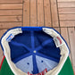 New York Giants Graphic Hat | Snap Back | Vintage 1990s NFL Football Blue Cap |
