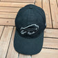 Buffalo Bills Graphic Hat | Metal Clasp | Vintage 2000s NFL Football Black Cap |