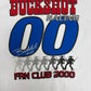 Buckshot Racing Fan Club 2000 Graphic Tee | Size X-Large | Vintage 2000s NASCAR Racing White T-Shirt |