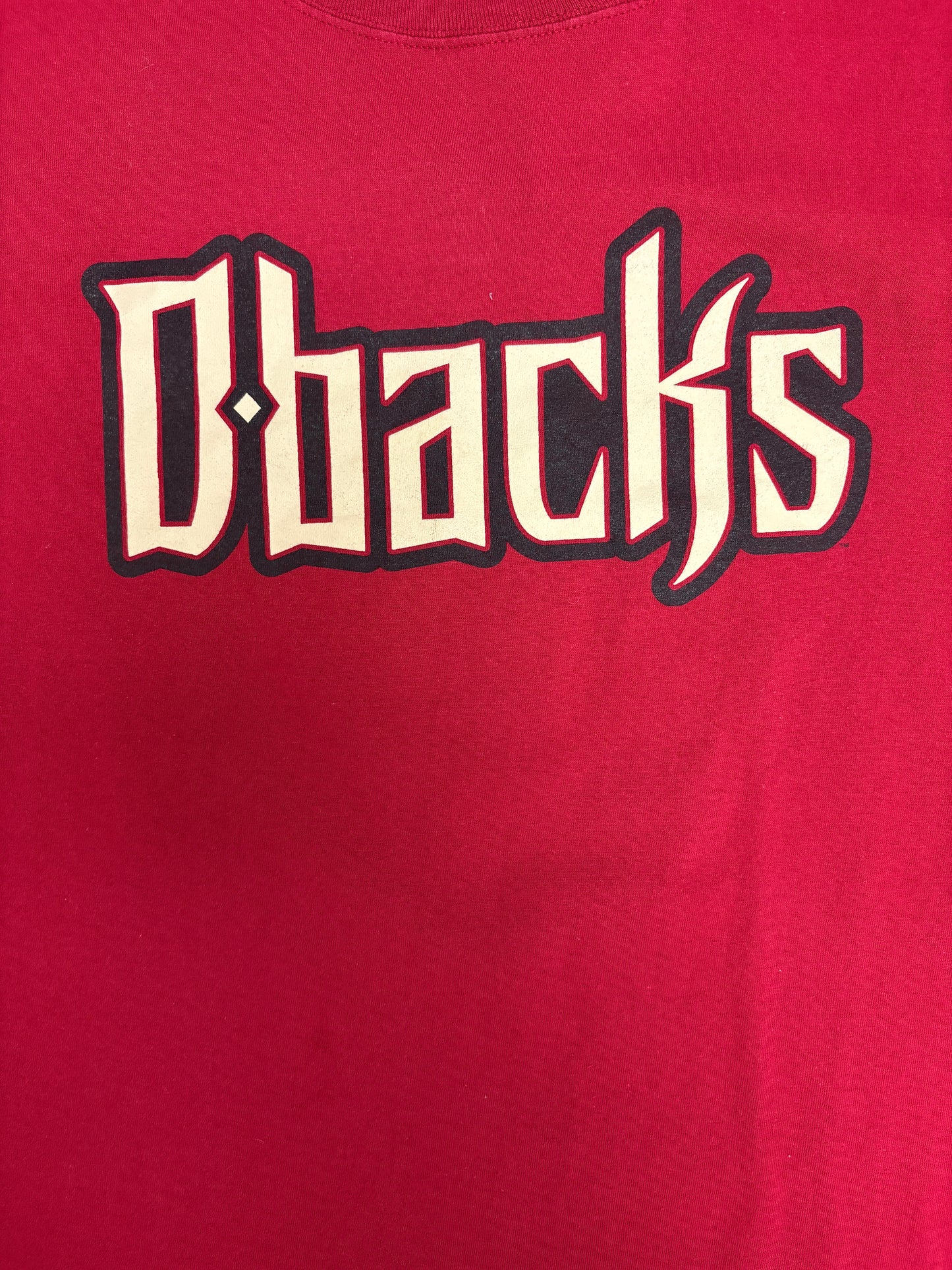 Arizona Diamondbacks Justin Upton Graphic Tee | Size XX-Large | Vintage 2000s MLB Baseball Red T-Shirt |