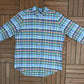 Ralph Lauren Plaid Button Down Shirt | Size X-Large | Branded Blue Button Down Collared Shirt |
