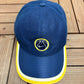 Nike Basketball Embroidered Graphic Hat | Strap Back | Vintage 2000s Nike Branded Blue Cap |