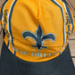 New Orleans Saints Graphic Hat | Snap Back | Vintage 1990s NFL Football Black Cap |