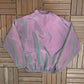 Surf's Up International Body Gear Graphic Windbreaker | One Size | Vintage 1990s Purple Light Jacket |