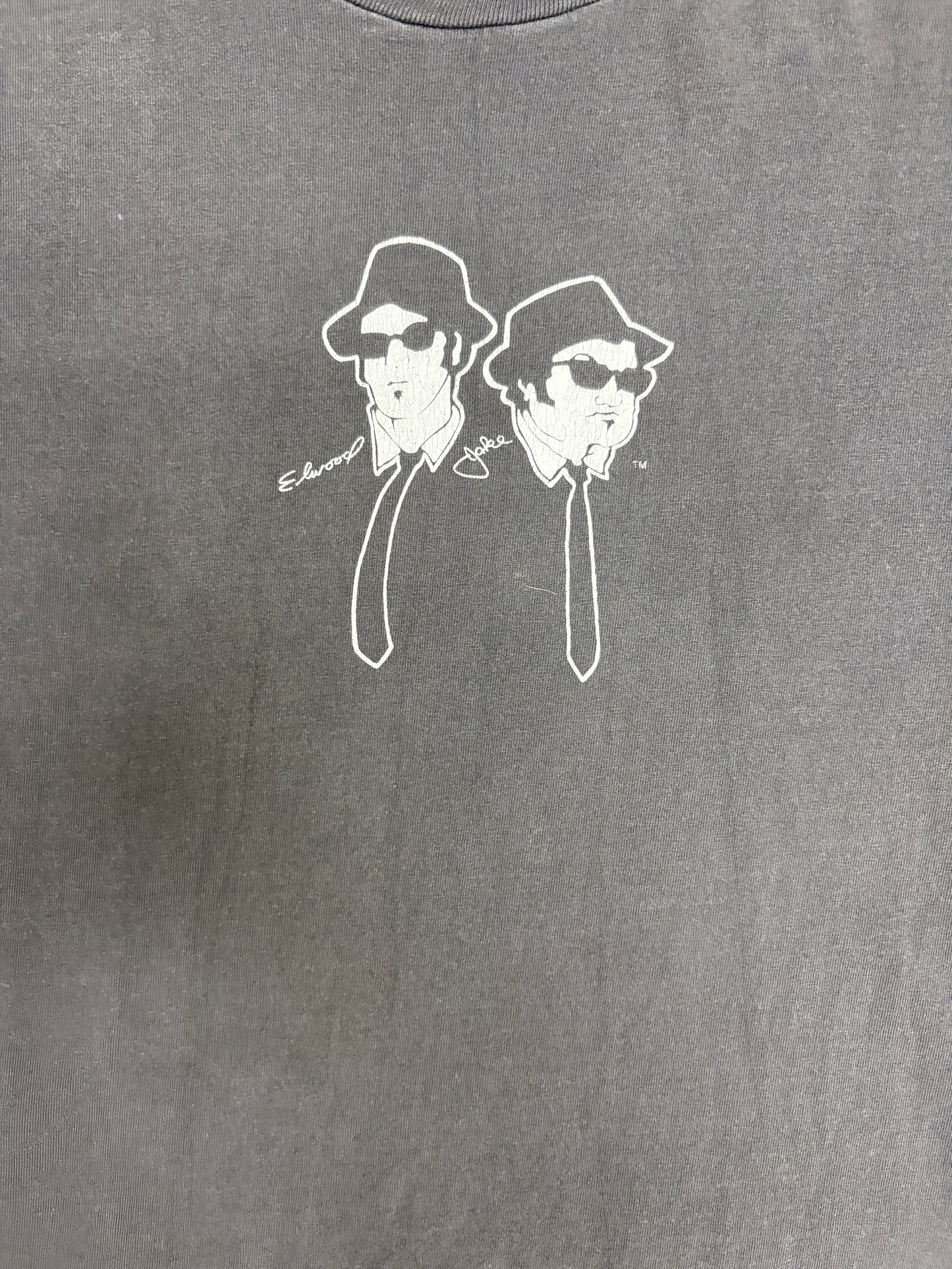 Blues Brothers House Of Blues Graphic Tee | Size X-Large | Vintage 1990s Blues Music Black T-Shirt |