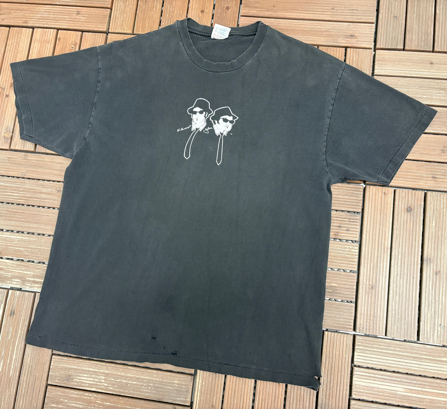 Blues Brothers House Of Blues Graphic Tee | Size X-Large | Vintage 1990s Blues Music Black T-Shirt |