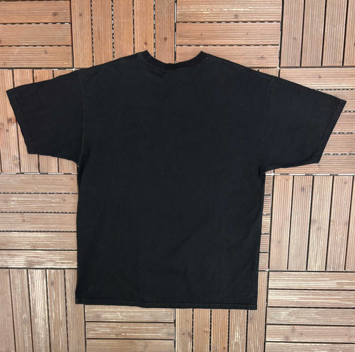The Journey Is The Destination Spokane, Washington Graphic Tee | Size X-Large | Vintage 2000s Tourist Black T-Shirt |